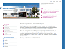 Tablet Screenshot of haus-wartenberg.de